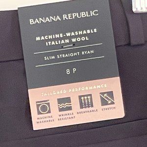NWT! Banana Republic Italian Wool Dress Trousers